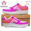 Nicki Minaj Pink Design Air Force 1 Sneaker Shoes