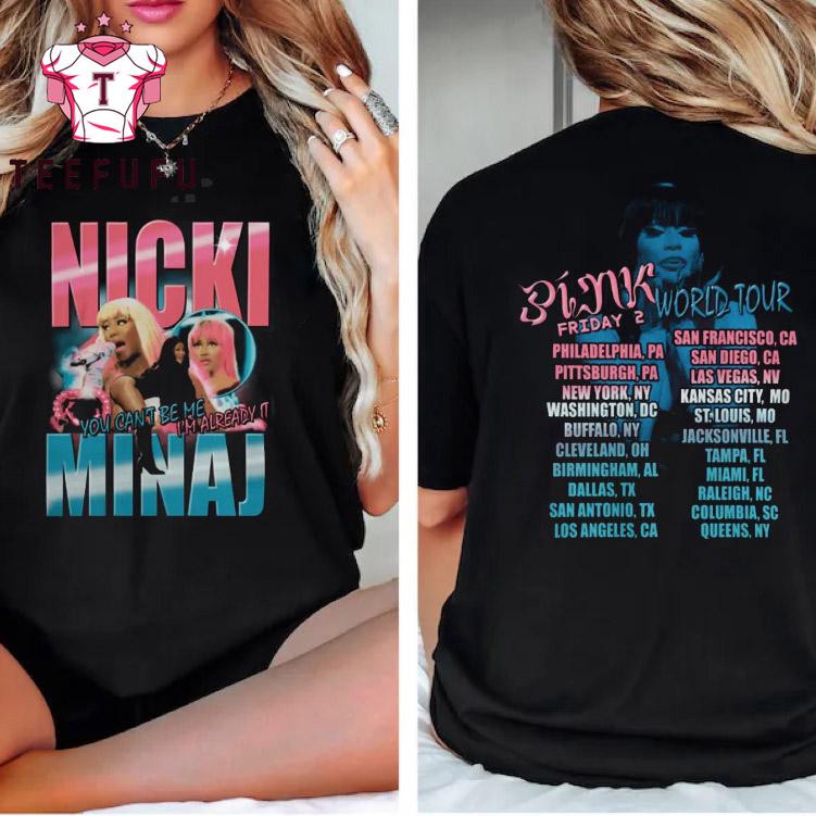 Nicki Minaj Pink Friday 2 World Tour 2025 T Shirt