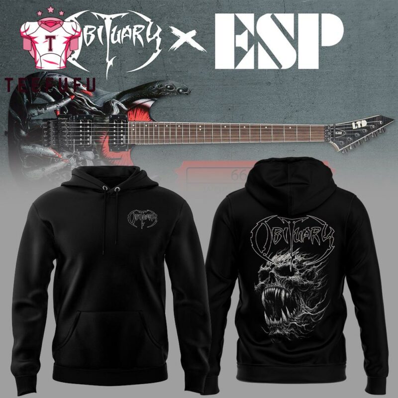 Obituary Band Cause Of Death 35 Year Anniversary 2025 Tour Florida Death Metal All Over Print Hoodie