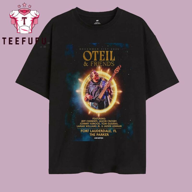 Oteil and Friends Fort Lauderdale Dec 31 2025 T Shirt