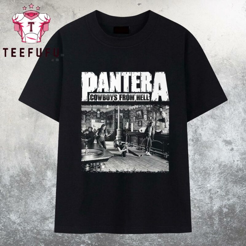Pantera Cowboys From Hell Polera T Shirt