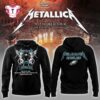 Philadelphia Eagles x Metallica M72 Pennsylvania Concert Black Hoodie
