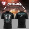 Philadelphia Eagles x Metallica M72 Pennsylvania Concert Black T Shirt