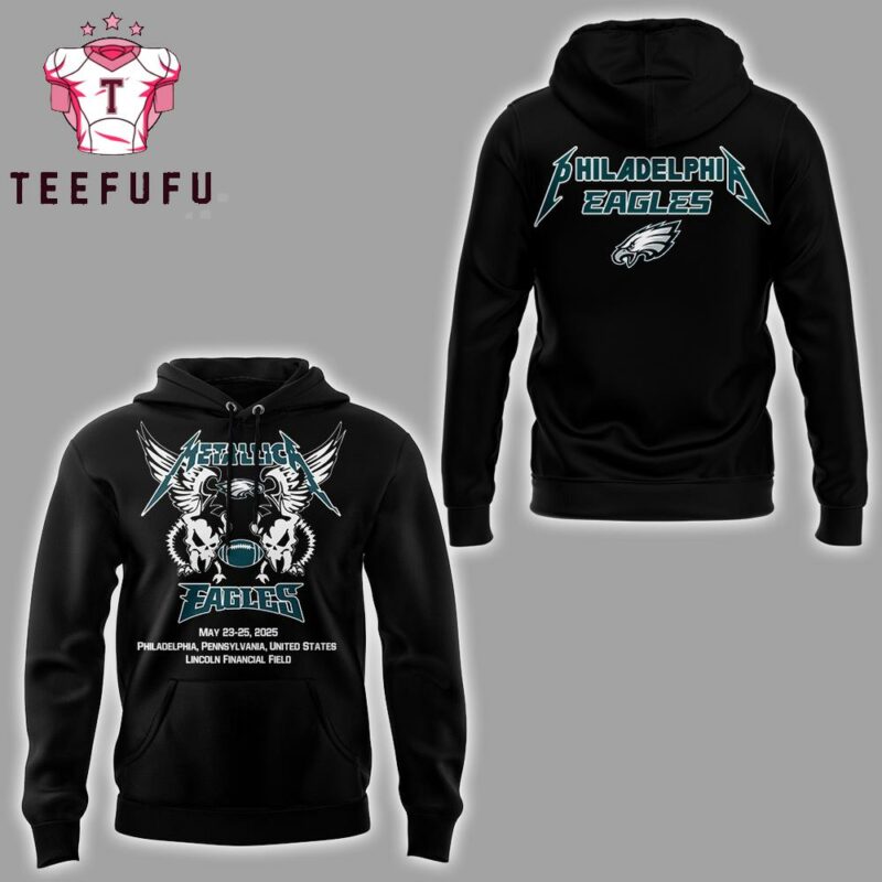 Philadelphia Eagles x Metallica M72 Philly Pop-Up 2025 Hoodie