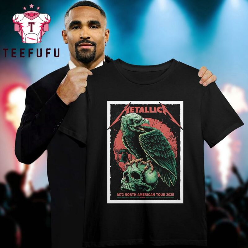Philadelphia Eagles x Metallica Pennsylvania Concert Vintage T Shirt