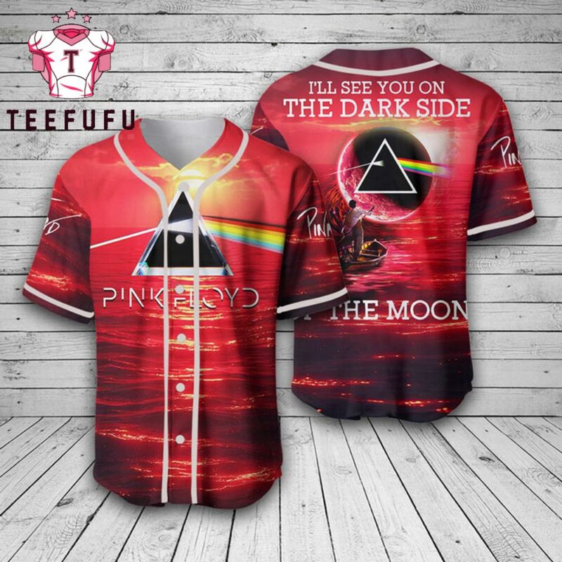 Pink Floyd The Dark Side Of The Moon Baseball Jersey