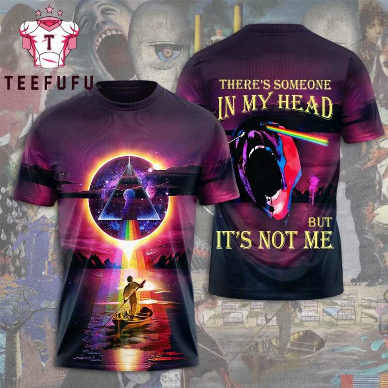 Pink Floyd There's Someone In My Head But It's Not Me Printed 3D Shirt