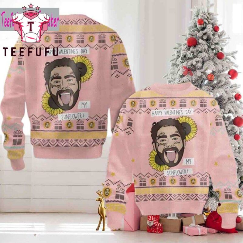 Post Malone Ugly Christmas Sweater Xmas Gifts