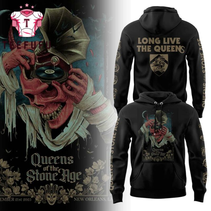 Queens of the Stone Age New Orleans, LA 2025 Tour Hoodie