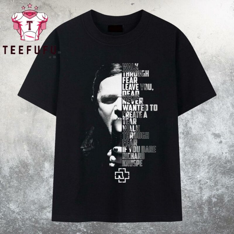 Ramm Richard Meine Welt Tour 2025 T Shirt