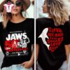 Reel Fear Jaws Classic Film 2D Print T-Shirt