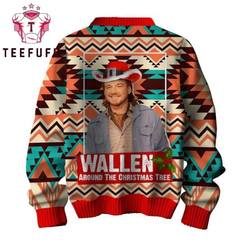 Santa Baby Put Morgan Wallen Under Tree Merry Christmas Sweater