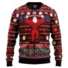 Santa Weightlifting Ugly Christmas Sweater For Men And Women Christmas Gift Christmas Winter Fashion 2793