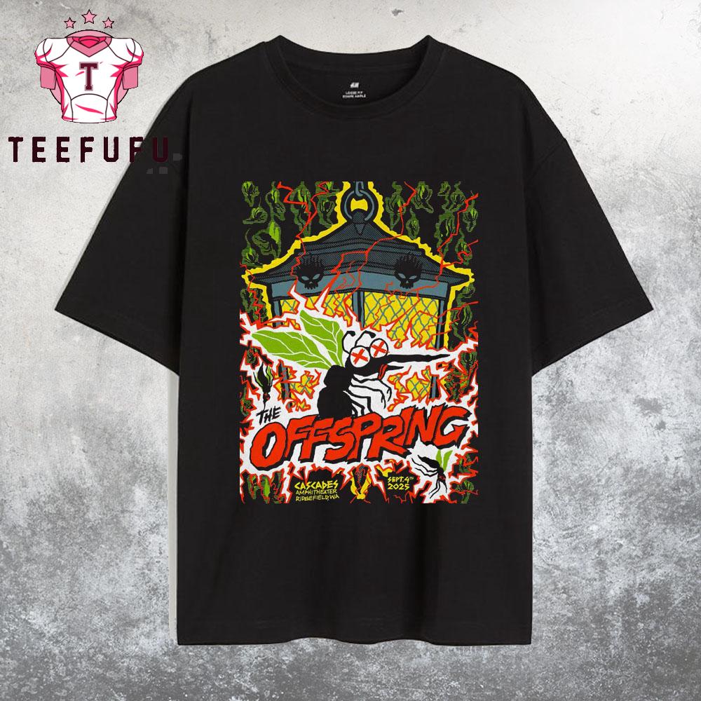 Sept 04 2025 Tour The Offspring Ridgefield, Washington T Shirt