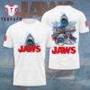 Shark in the Water Jaws Inspired Horror Graphic T-Shirt