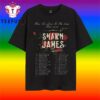 Shawn James 2026 Flew Too Close To The Sun Tour T Shirt