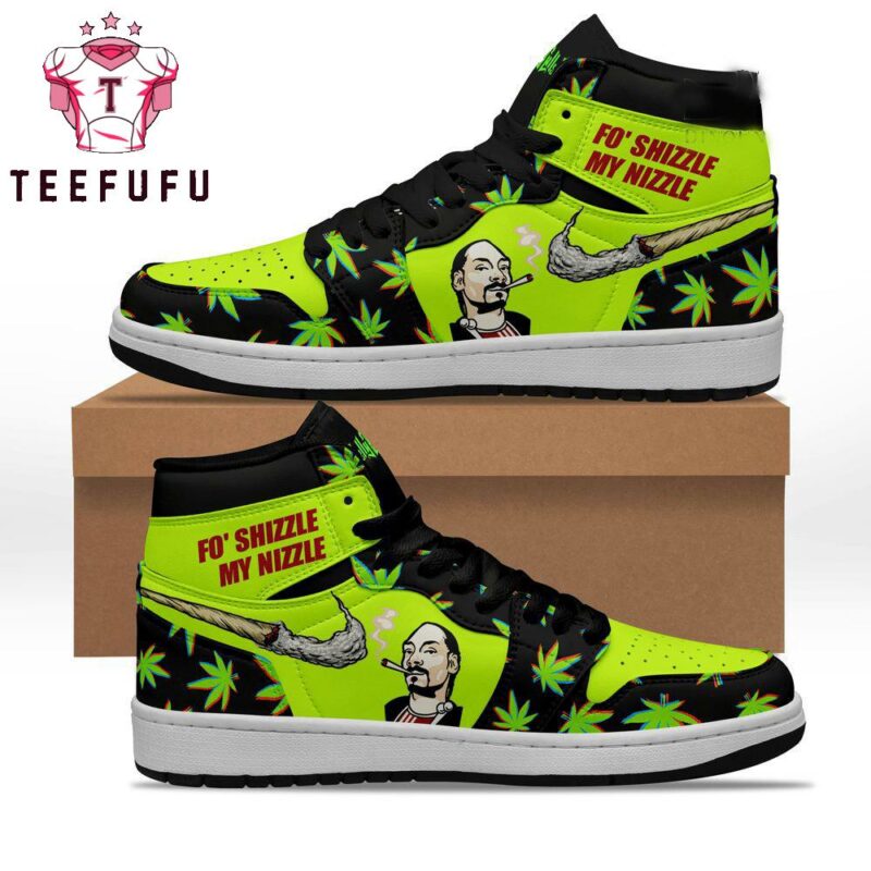 Snoop Dogg Brand Air Jordan 1 Hightop Shoes