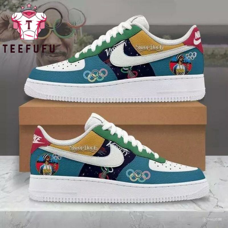Snoop Dogg Olympic Paris True Icon Air Force 1 Shoes Sneaker