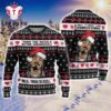 Snoop Dogg Twas The Nizzle Snowflakes Ugly Christmas Sweater