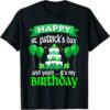St Patricks Day Birthday Shirt St Patricks Day T Shirt St Paddys Day T Shirt Shamrock Tee 6134
