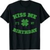 St Patricks Day Birthday Tee Or Irish Birthday Shirt St Patricks Day T Shirt St Paddys Day T Shirt Shamrock Tee 7403