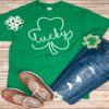 St Patricks Day Luckiest Birthday Shirt St Patricks Day T Shirt St Paddys Day T Shirt Shamrock Tee 7425