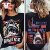 Stay Out of the Water Jaws Warning Graphic Tee