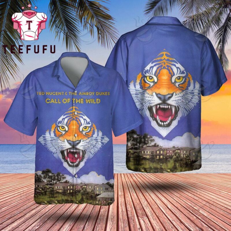 Ted Nugent Call of the Wild Hawaiian Shirt