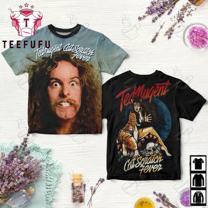 Ted Nugent Cat Scratch Fever All Over Print Shirt