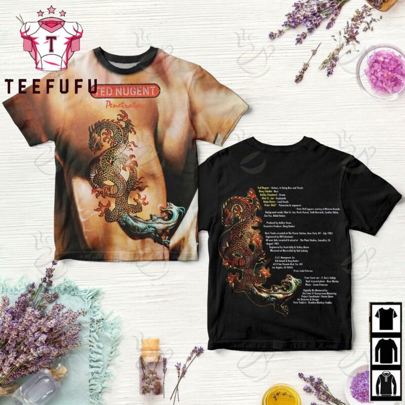 Ted Nugent Penetrator All Over Print Shirt