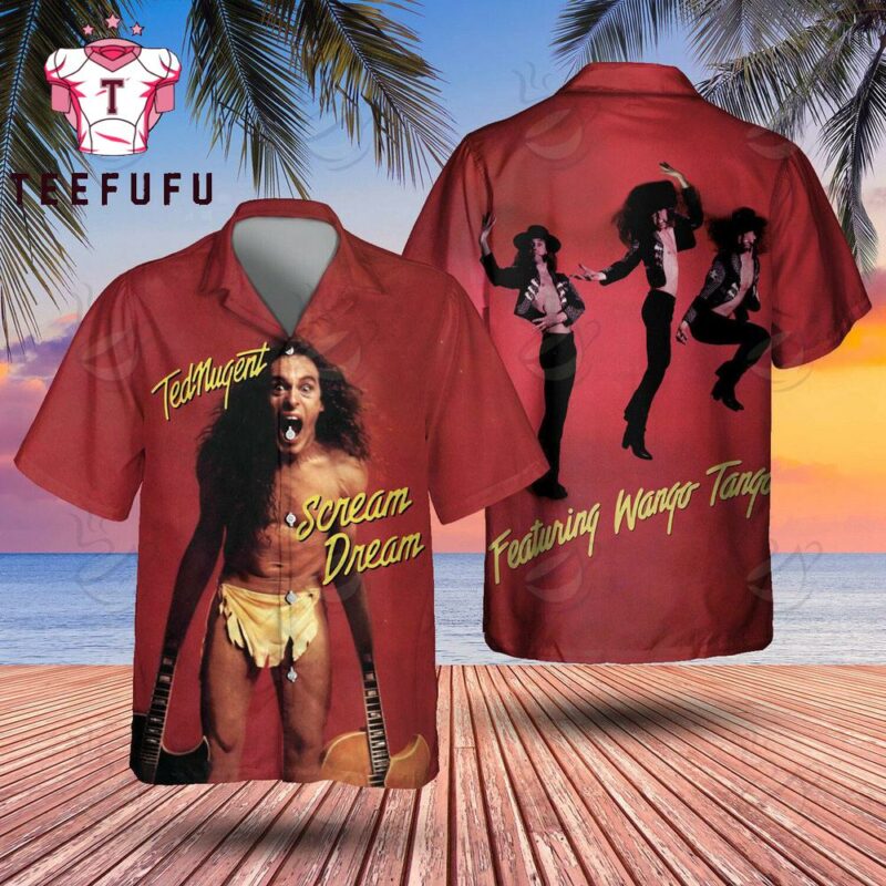 Ted Nugent Scream Dream Hawaiian Shirt