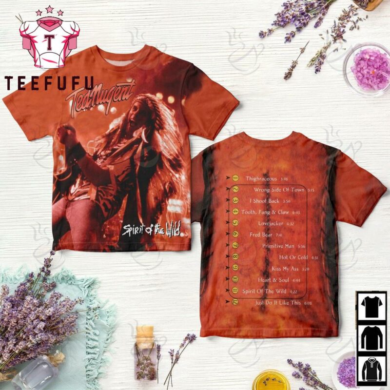 Ted Nugent Spirit of the Wild All Over Print Shirt