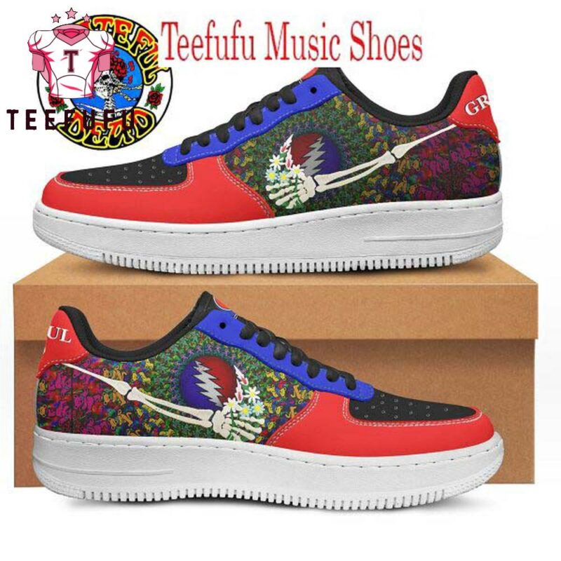 The Grateful Dead Loving Healing Fan Air Force 1 Shoes Sneaker