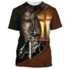 The King Jesus Lion Tattoo All Over Print 3d T Shirt Christian 3d T Shirt Christian Gift Christian T Shirt 9953