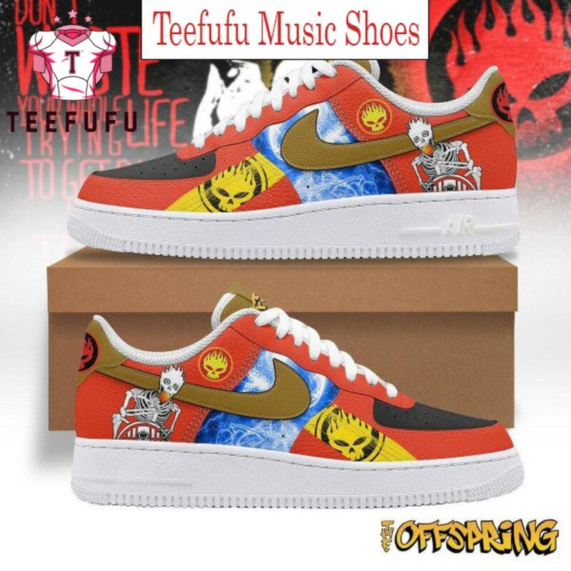 The Offspring Don’t Waste Your Whole Life Air Force 1 Shoes Sneaker