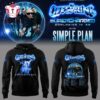 The Offspring Supercharged Worldwide in 25 Simple Plan Face Music Black Hoodie