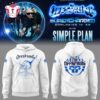 The Offspring Supercharged Worldwide in 25 Simple Plan Logo Music White Hoodie