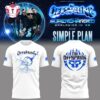 The Offspring Supercharged Worldwide in 25 Simple Plan Logo Music White Shirt