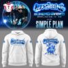 The Offspring Supercharged Worldwide in 25 Simple Plan White Hoodie