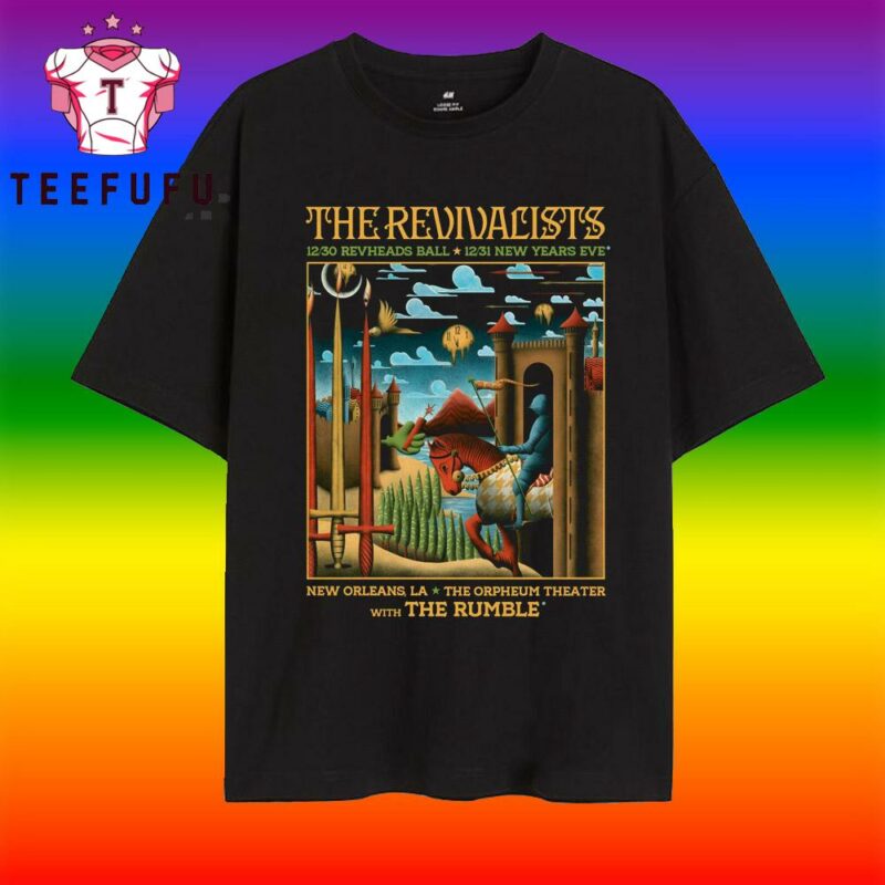 The Revivalists Dec 30-31 2025 Orpheum Theater In New Orleans LA T Shirt