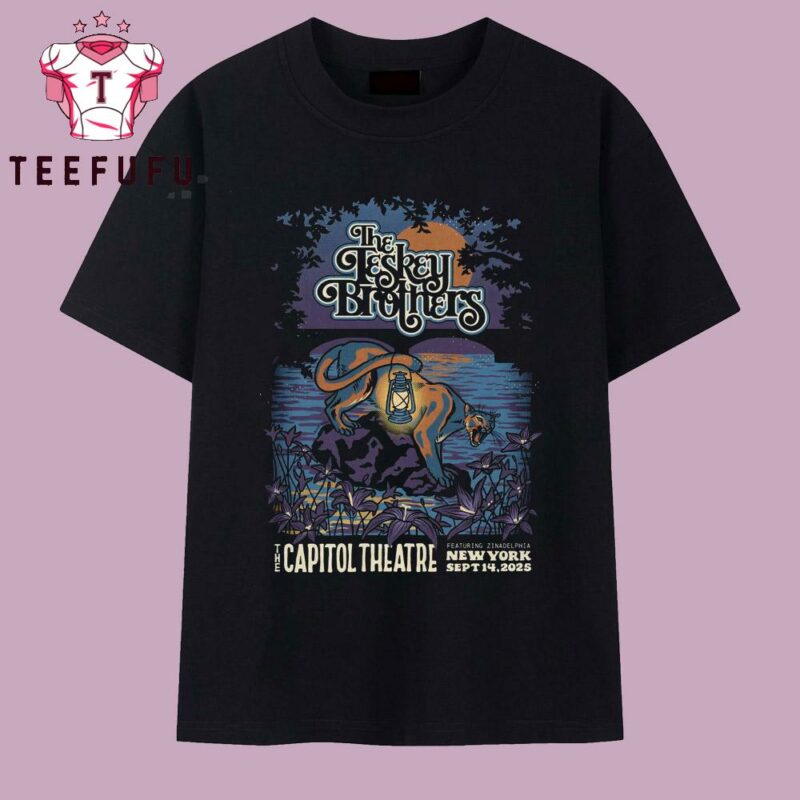 The Teskey Brothers The Capitol Theatre in Port Chester NY Sept 14 2025 T Shirt