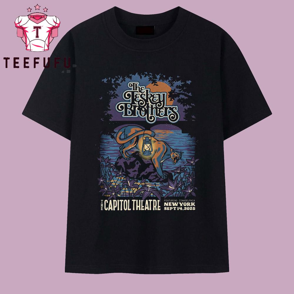 The Teskey Brothers The Capitol Theatre in Port Chester NY Sept 14 2025 T Shirt