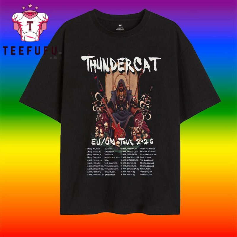 Thundercat EU-UK 2026 Tour T Shirt