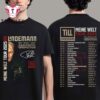Till Lindemann 2025 Meine Welt Tour T Shirt