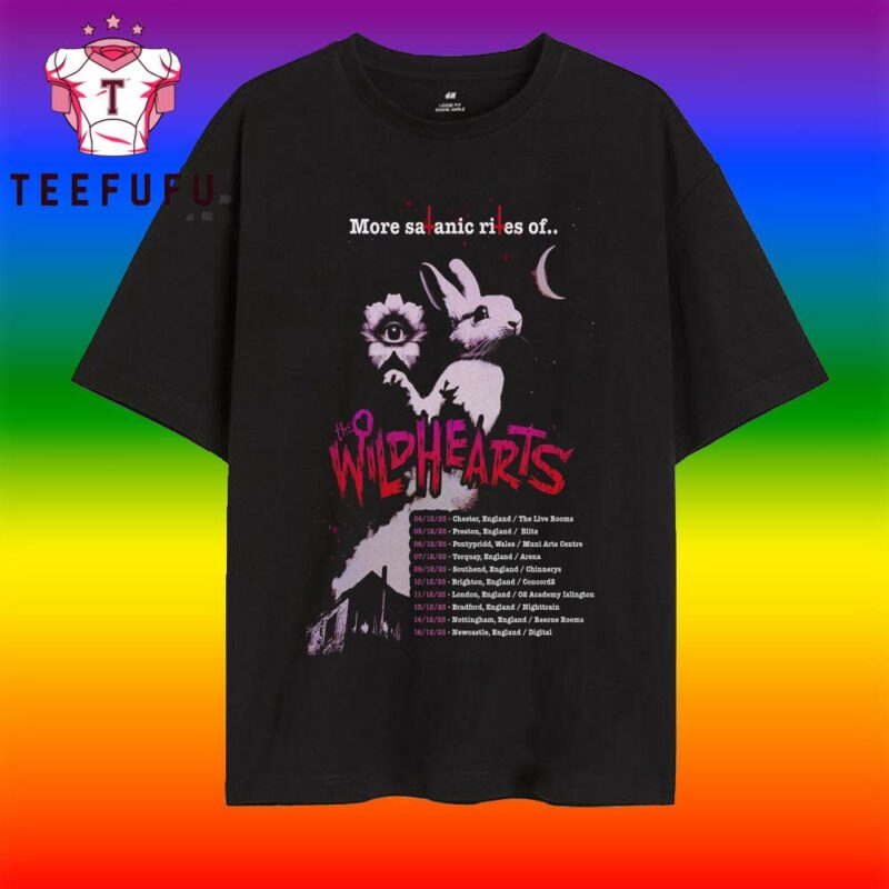 Tour 2025 Poster Hot The Wildheart T Shirt