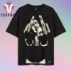 Tupac Shaker 2Pac Middle Fingers T Shirt