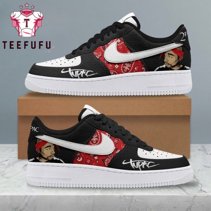 Tupac Shakur New Graphic Air Force 1 Shoes Sneaker