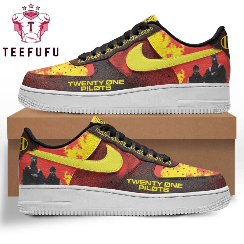 Twenty One Pilots New Design Air Force 1 Shoes Sneaker