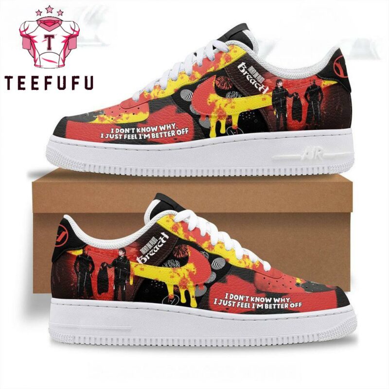 Twenty One Pilots The Clancy Tour Breach 2025 Air Force 1 Shoes Sneakers