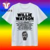 Willie Watson Australian Tour March 2026 T Shirt